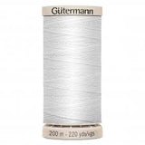 Gutermann Cotton Quilting Thread 200m