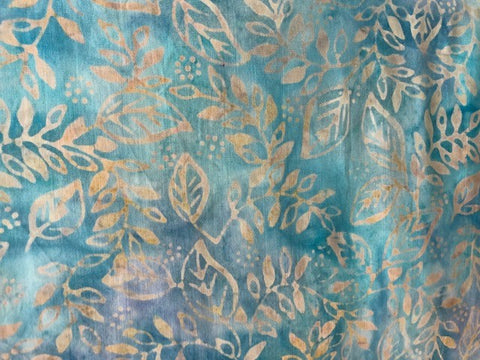 Beige - Blues with neutral leaves - Maywood studio Bali Collection (sold in 25units)