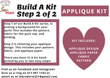 Build A Kit - Step 2 of 2 Applique Motif Butterfly