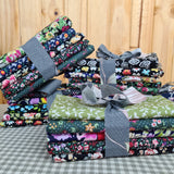 Fat Quarter Jumble Bundle - Flowers At Midnight