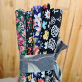 Fat Quarter Jumble Bundle - Flowers At Midnight
