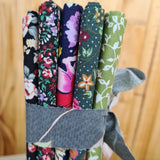 Fat Quarter Jumble Bundle - Flowers At Midnight