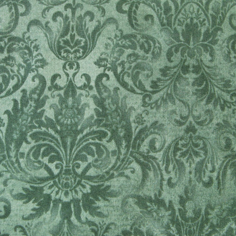 Damask Teal - Age To Perfection Collection - Emerald green (sold in 25cm units)