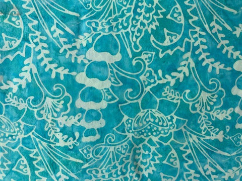 Aqua - Aqua blue tones  - Maywood studio Bali Collection (sold in 25cm units)