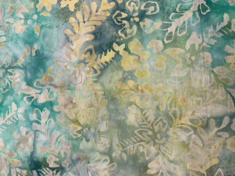 Green - Early summer blue/green/yellow - Maywood studio Bali Collection (sold 25cm units)