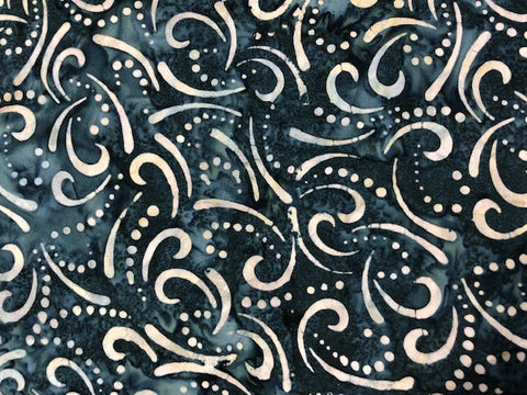 Grey - Dark grey with lighter swirls and touch of yellow green (Sold in 25cm units)