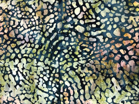 Grey - Yellow green on dark grey - Maywood studio Bali Collection (sold 25cm units)