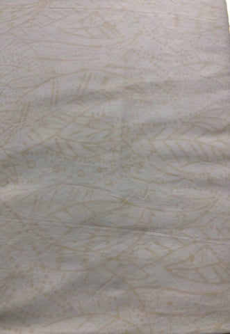 Neutral - Neutral with soft leave designs - Maywood studio Bali Collection (sold in 25cm units)