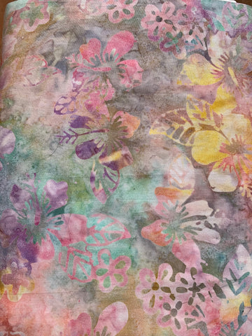 Pastel colors of island flowers - Bali Collection (sold in 25cm units)