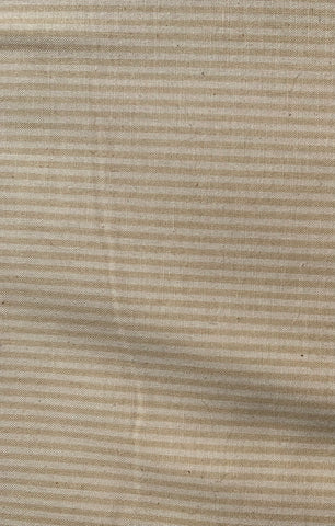 Thin cream on cream stripes - Sold in 25cm units