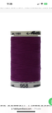 Mettler Silk-Finish Solid Cotton Thread - 500m