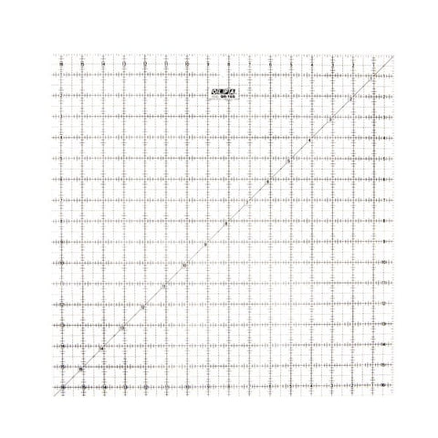 Olfa 16 1/2″ Square Frosted Acrylic Ruler (QR-16S)
