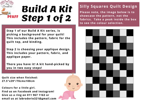 Build A Kit - Step 1 of 2 Silly Squares