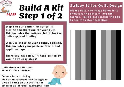Build A Kit - Step 1 of 2 Stripey Strips