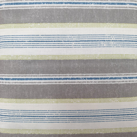 Grey, Blue and Green Combination Stripe - Live Life Collection