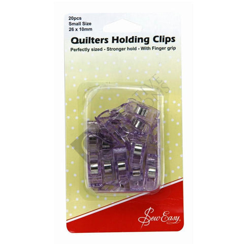 Quilters Holding Clips – Small (20pcs)