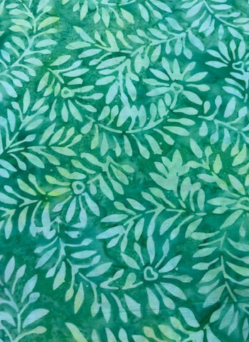 Green - Soft blueish ferns - Maywood studio Bali (sold in 25cm units)