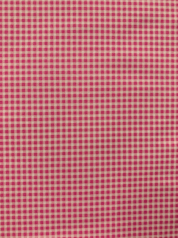 Pink and white checks (sold in 25cm units)