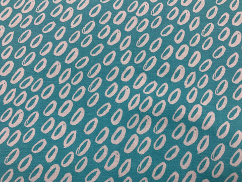 Turquoise Tonal Ovals - Basic collection (sold in 25cm units)