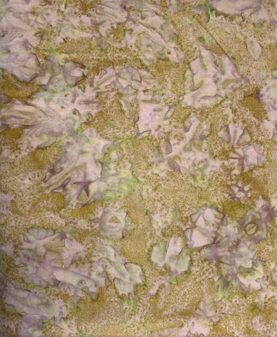 Shades of sand with touch of green - Batik