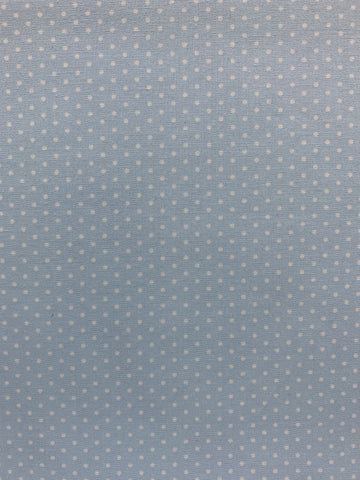Soft blue dots on white background