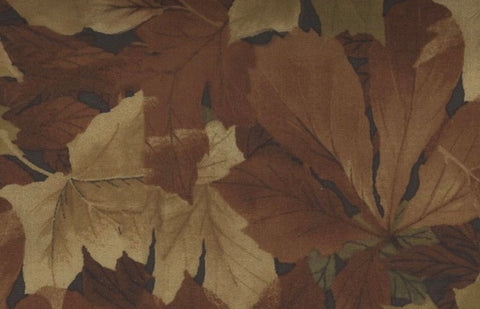 Falling Leaves - Lush Chestnut - leave designs
